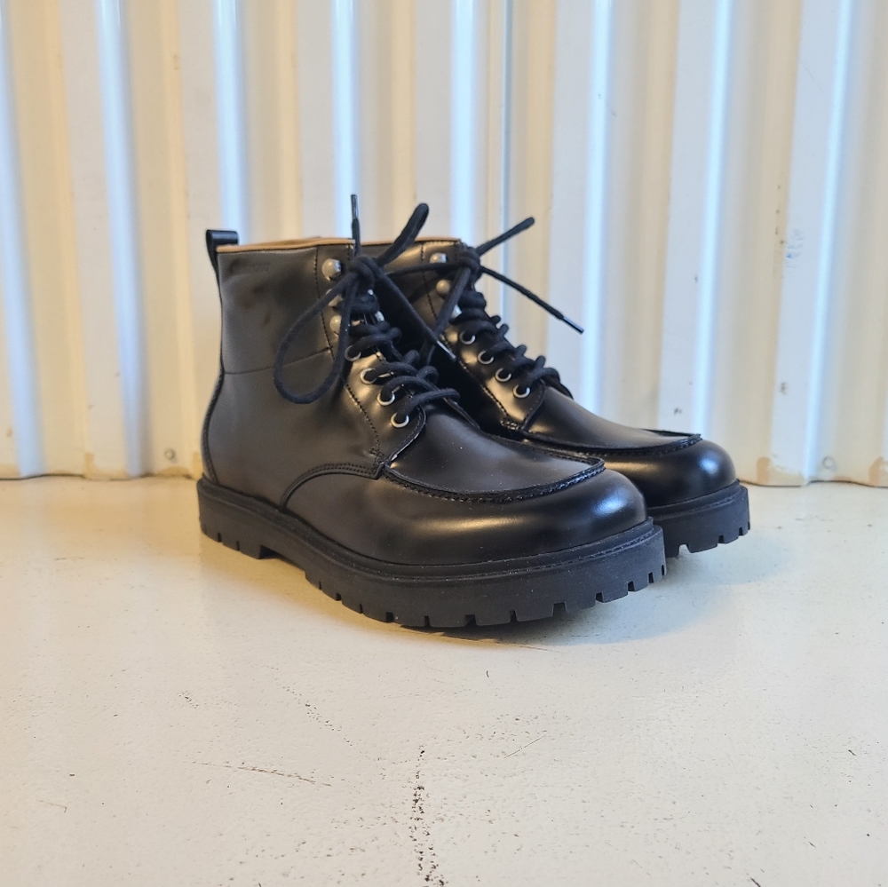 Birkenstock Trones black moc toe boot